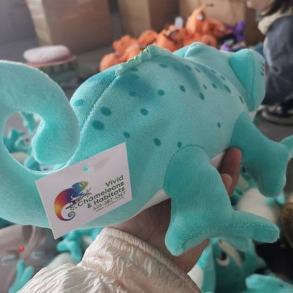 Chameleon Fluffy Plushy