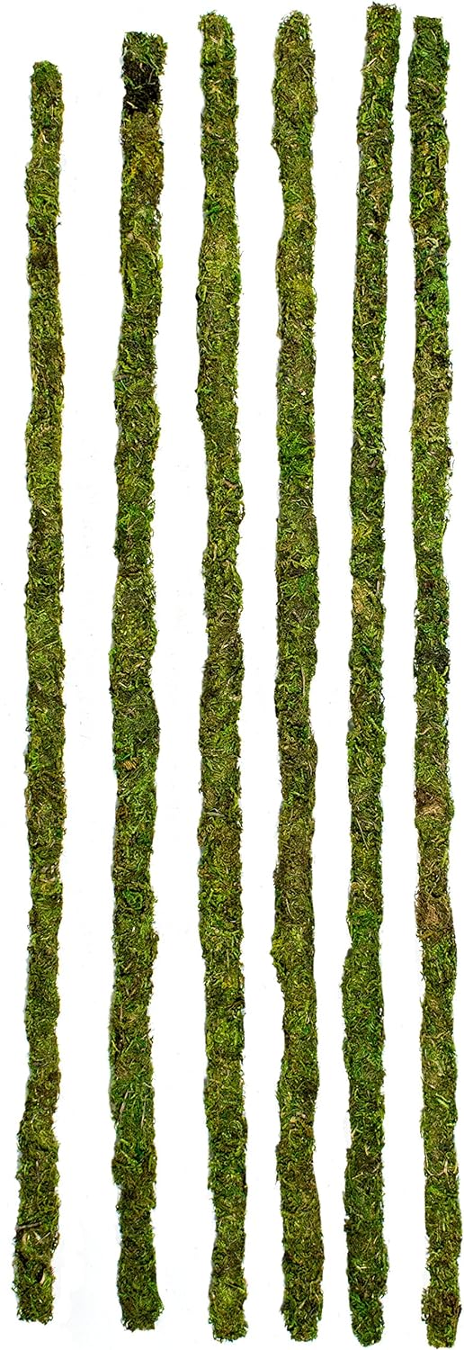 Mossy Sticks - 18" Pack of 6