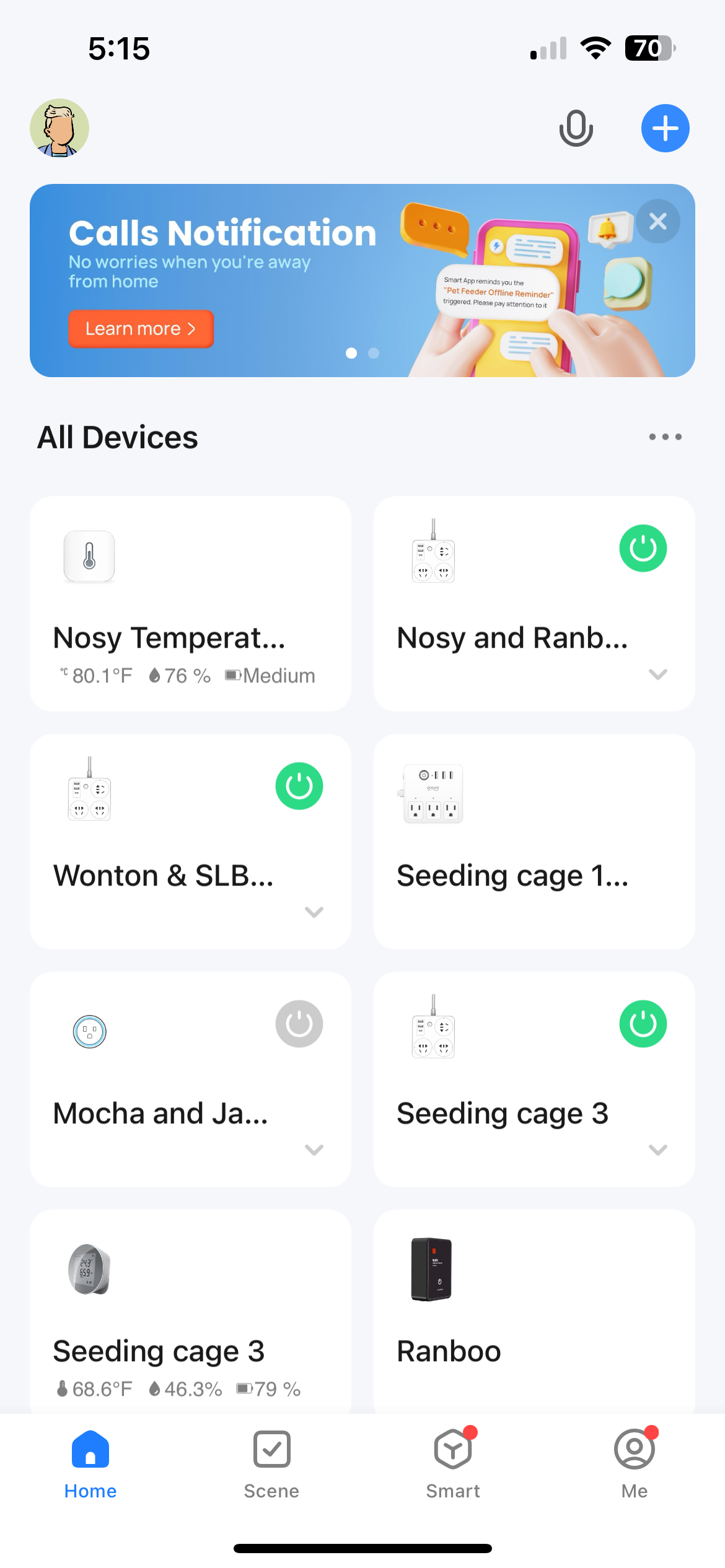 WiFI Kit with Misting System, WIFI outlets, and WIFI Temp and Humidity Monitor