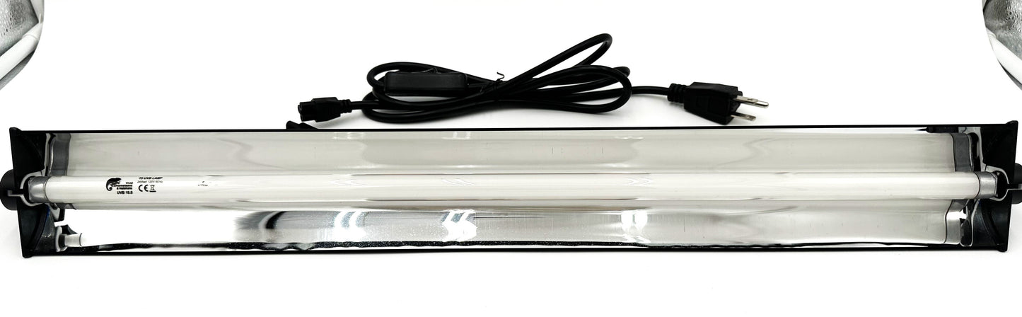 UVB 24W, 24" length, T5 10.0 Fixture and Florescent Tube