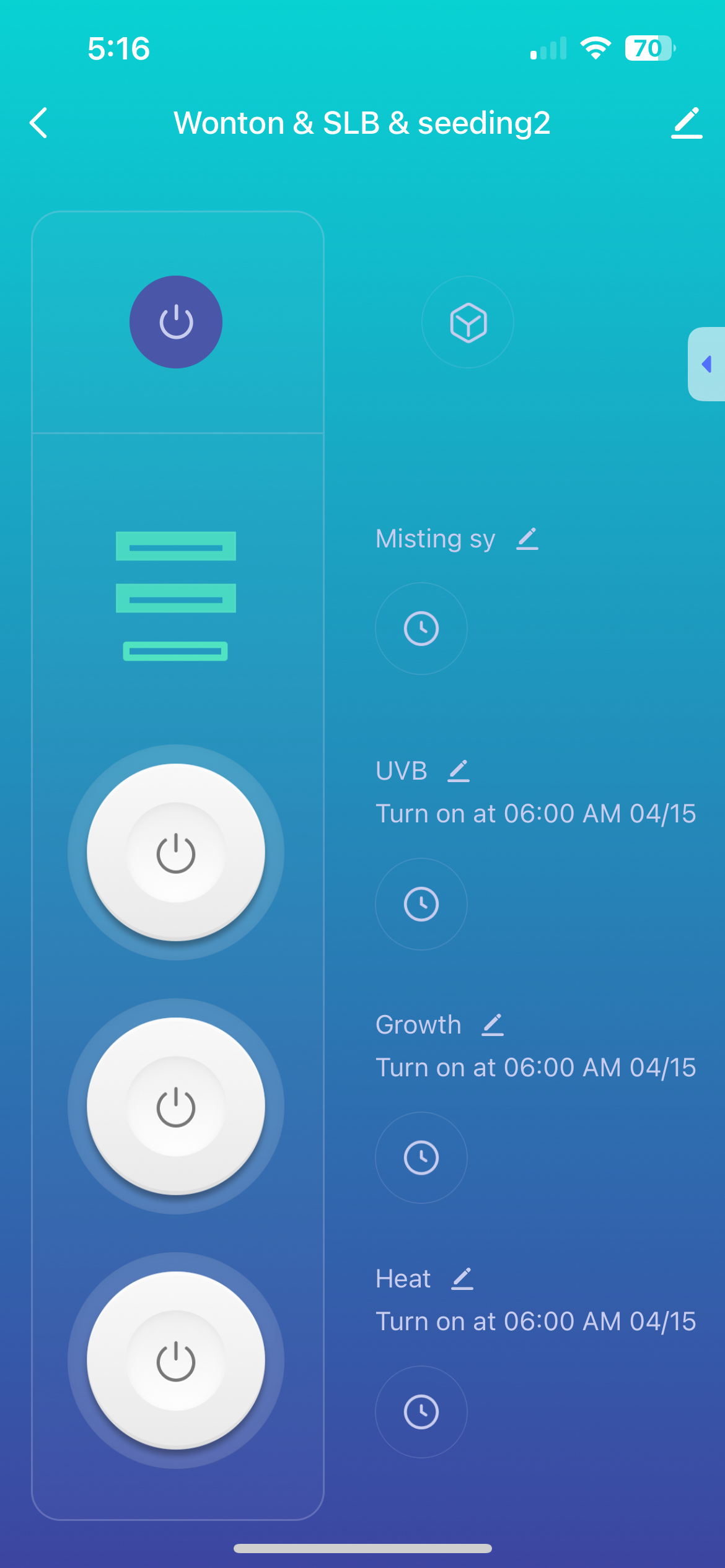 WiFI Kit with Misting System, WIFI outlets, and WIFI Temp and Humidity Monitor